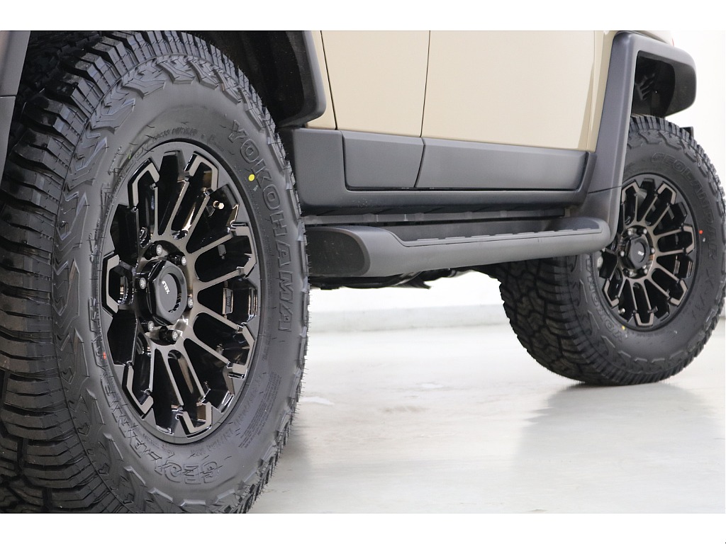 新品ＹＯＫＯＨＡＭＡジオランダーＸ－ＡＴタイヤ×新品FLEX ORIGINAL XELF 02☆新品オリジナルエンハンスナット☆