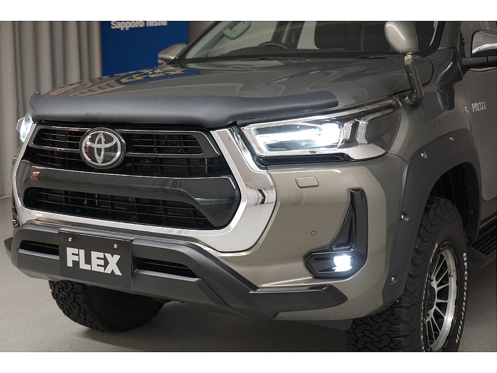 本州仕入れ☆オキサイドブロンズメタリック☆ＴＲＤキャノピー☆ＪＡＯＳリフトＵＰセット☆ＪＡＯＳオーバーフェンダー☆ＥＧＲ製バグガード☆新品オリジナルＬＥＤテールランプ☆