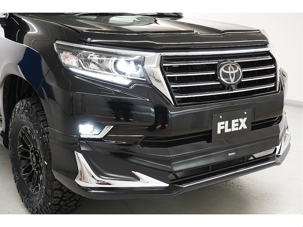 ワンオーナー☆本州仕入れ☆新品２インチリフトＵＰ☆新品オリジナルフロントグリル☆モデリスタ前後エアロ☆モデリスタスポーツマフラー☆新品バグガード☆オプションサイドステップカバー☆