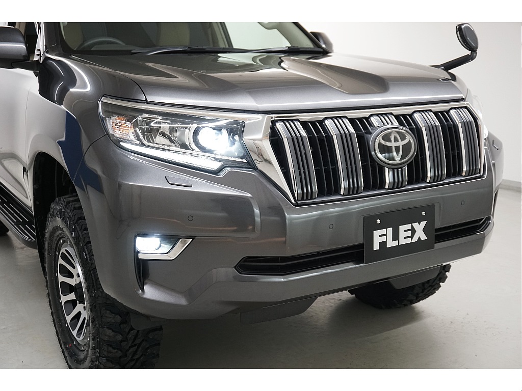 絶版カラーグレーメタリック☆本州仕入れ☆新品２インチリフトＵＰ☆ＬＥＤヘッドランプ＆フォグランプ☆☆新品オリジナルエンハンスナット☆