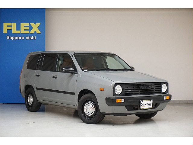 全塗装ムーンウォークグレー☆各所ブラックアウト☆オリジナル丸目フェイス換装☆新品灯火類☆新品ＤＥＡＮクロスカントリー１５インチＡＷ☆新品オープンカントリーＨ／ＴⅡタイヤ☆