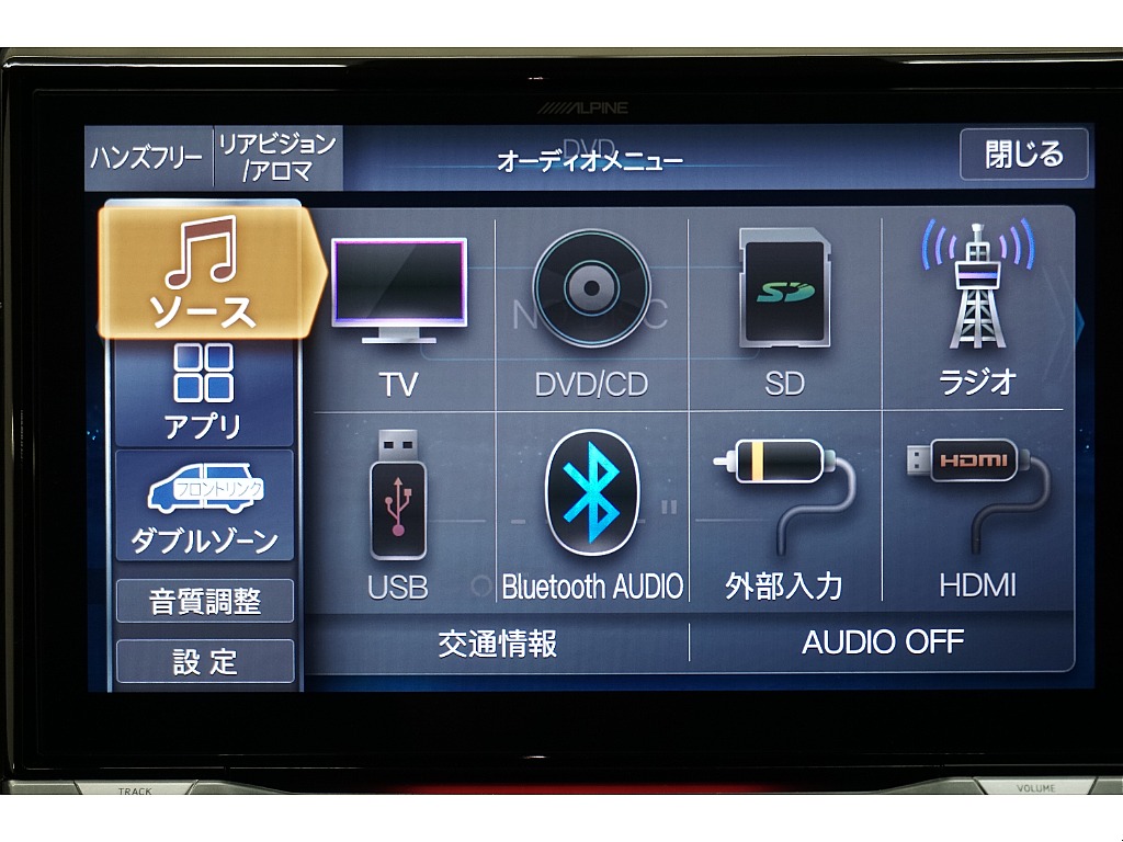 デリカＤ：５専用アルパインＢＩＧ－Ｘ１１インチナビ　マルチアラウンドモニター対応（AppleCarPlay、androidauto）☆