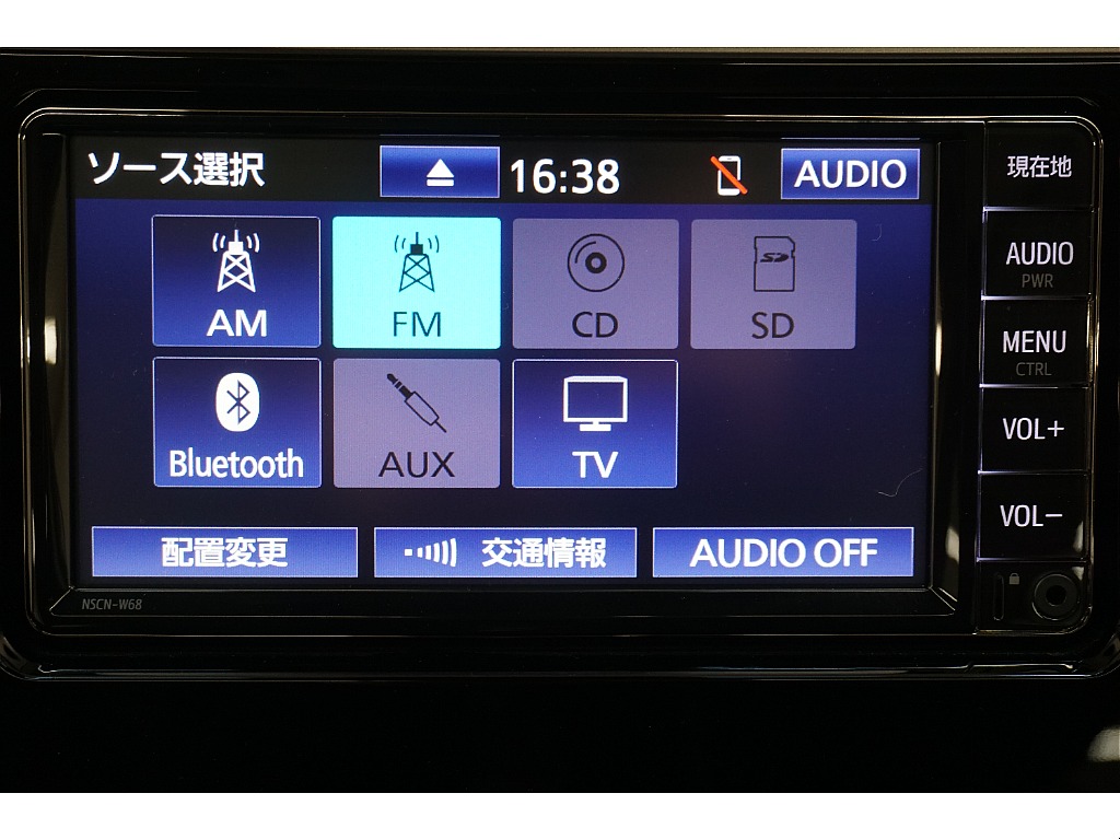 トヨタ純正ＳＤナビ（フルセグ、Bluetooth対応）☆バックカメラ☆