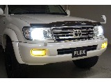 中期型☆ディーゼルターボ☆マルチレスモデル☆リフトＵＰ☆オーバーフェンダー☆バグガード☆新品フルメッキグリル☆後期ＬＯＯＫヘッドライト☆クリスタルフォグランプ☆