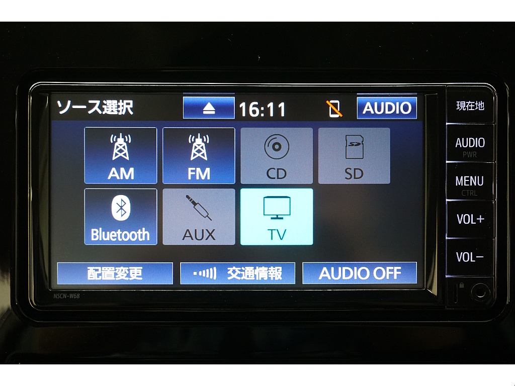 トヨタ純正ＳＤナビ（フルセグ＆Bluetooth対応）☆バックカメラ☆