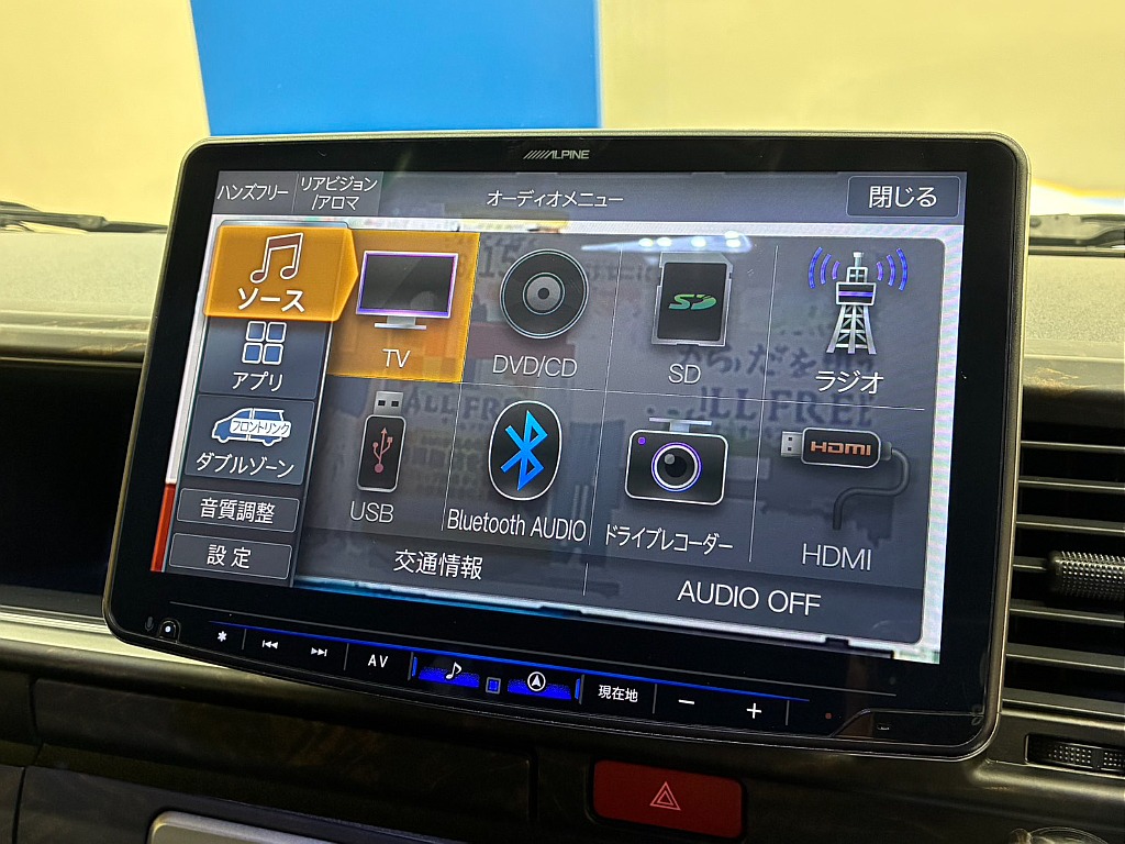 アルパインBIG-X11インチナビ