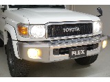 ワンオーナー☆復刻版７６☆５速マニュアル☆パートタイム式４ＷＤ☆ＴＯＹＯＴＡ文字グリル☆オプションフォグランプ☆ＬＥＤサイドマーカー☆ジオランダーＸ－ＡＴタイヤ☆ＪＡＯＳＴＲＩＢＥ１６ＡＷ☆