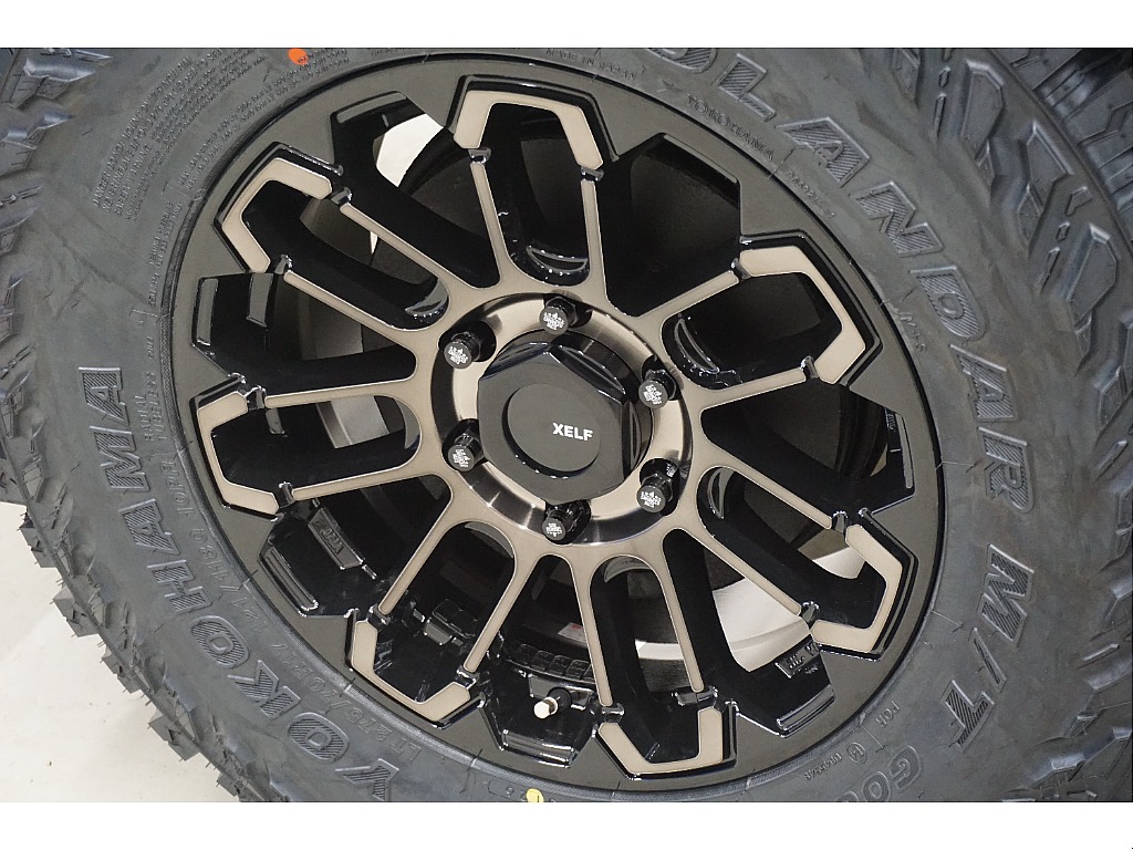 新品ＹＯＫＯＨＡＭＡジオランダーＭ／Ｔ　Ｇ００３×オリジナルＸＥＬＦ０２ホイール☆新品オリジナルエンハンスナット☆