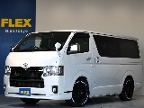 令和３年式ハイエースＶダークプライム２８００ディーゼルターボカスタム車両入庫！！新品オリジナル１６インチアルミ新品１．５インチローダウン済み！パイオニアツインナビパッケージ装備済み！！