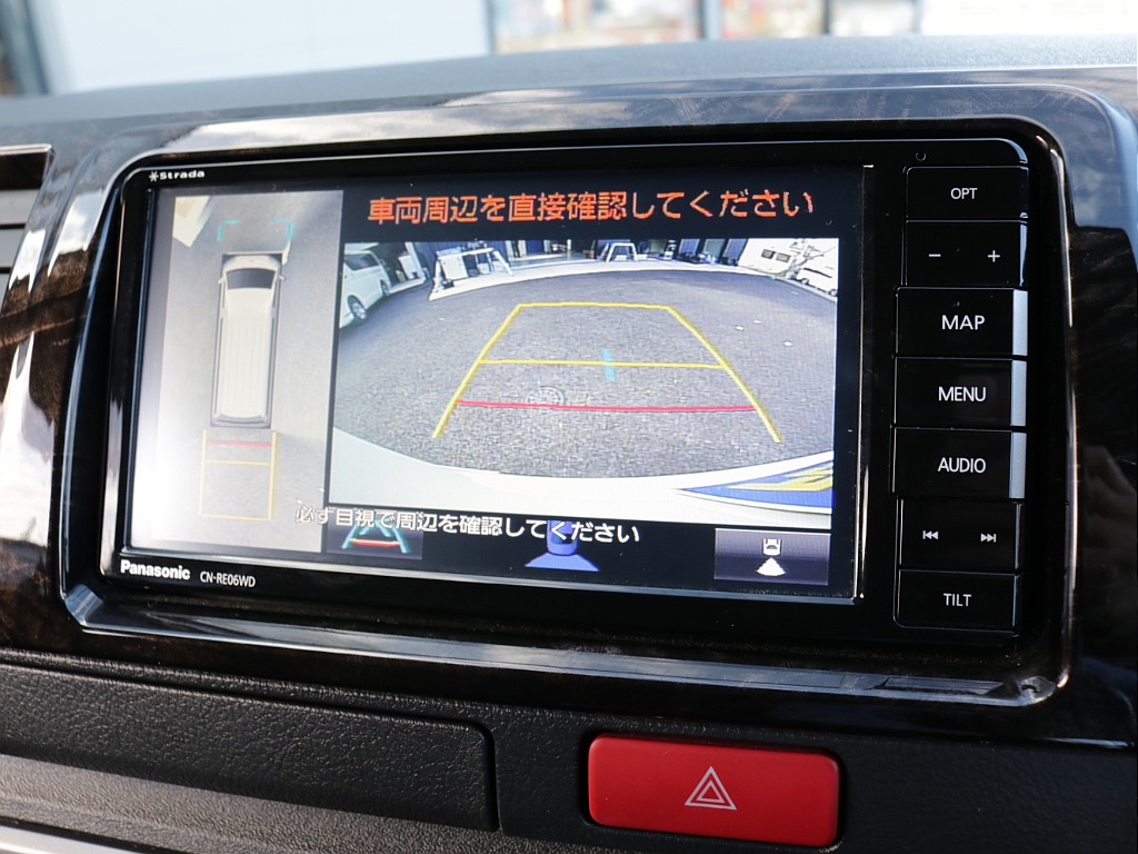 令和２年式ハイエースＶダークプライムⅡ２８００ディーゼルターボカスタム車両入庫！！リア全面床張り施工済みオリジナルベットＫＩＴパナソニックＳＤナビパイオニアフリップダウンモニター装備社外パーツ多数装備