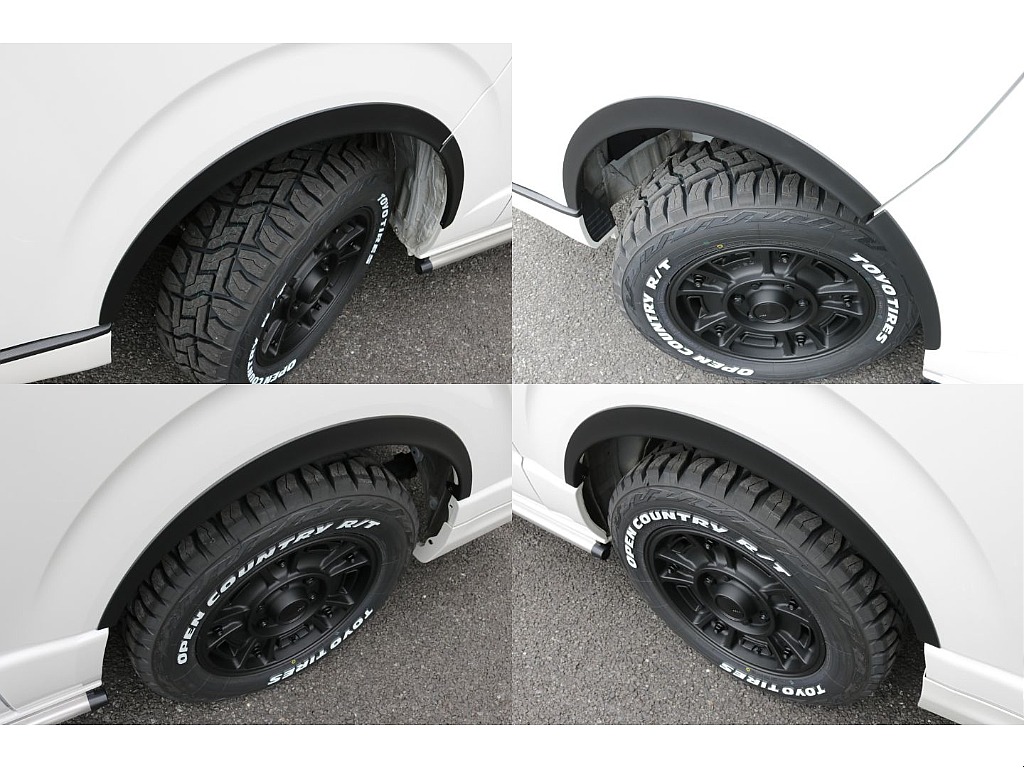 新品オリジナルオーバーフェンダー装着済み！！