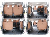 ４列目シートは跳ね上げ可能、広いラゲッジスペースにもなります！！