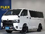 令和５年式ダークプライムⅡ２８００ディーゼル４WDブラックエディション完成！アルパイン１１インチナビビルトインＥＴＣ装備ＴＲＤフロント、サイド、リアエアロ装備ＥＳＳＥＸベットＫＩＴ床張り施工済み