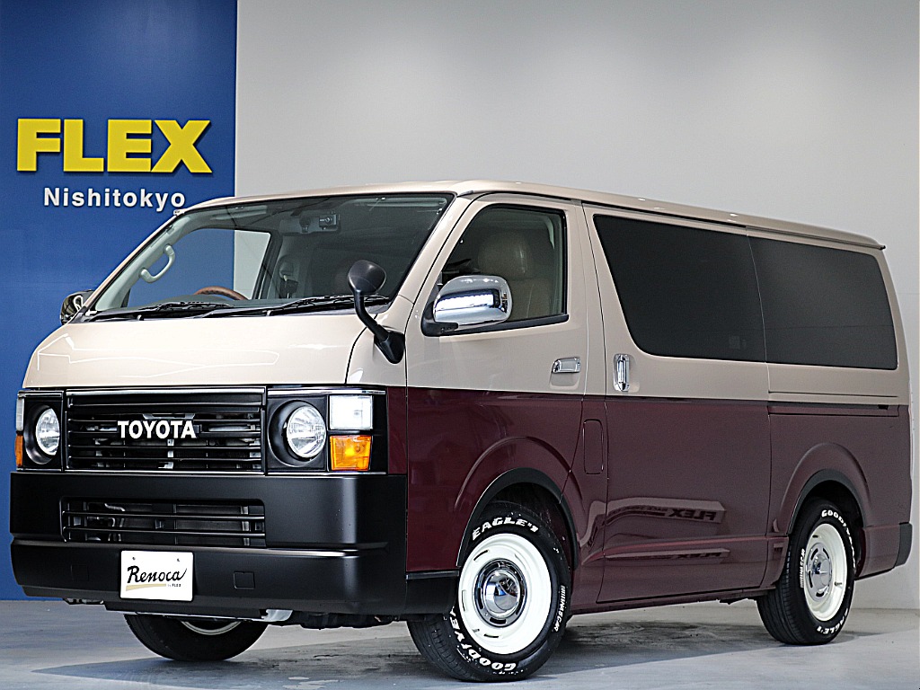 ２８年式リノカコーストライン丸目ライトフェイスチェンジ車両入庫！クロスカントリー１６インチアルミオリジナルオーバーフェンダークラシックＬＥＤテールオリジナルシートカバーベットＫＩＴ装着済み！！