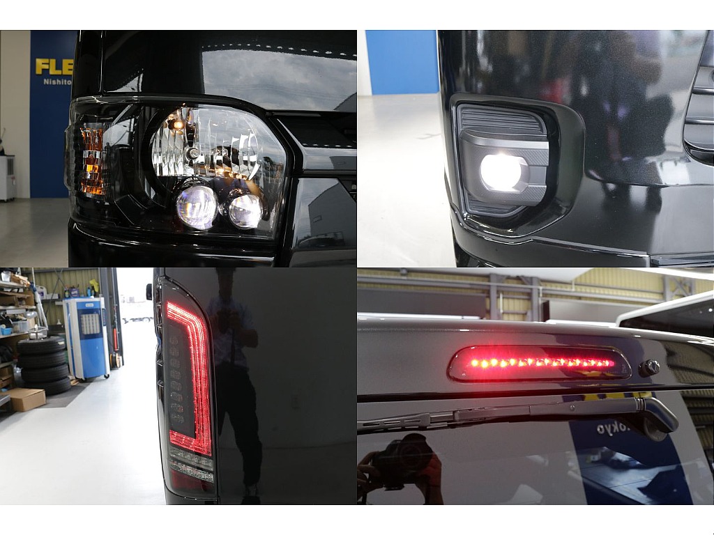新品プレステージＬＥＤテールライト、ヴァレンティーＬＥＤハイマウントライト交換済み！！