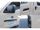 ドアミラー、各所ドアノブ、前後トヨタエンブレムマッドブラック塗装済み！！