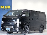 令和２年式ダークプライムⅡ２８００ディーゼル４WDブラックエディション完成！４１５コブラフロントスポイラー１．５インチダウンオリジナルオーバーフェンダーオリジナルＬＥＤテールライト床張りベットＫＩＴ！