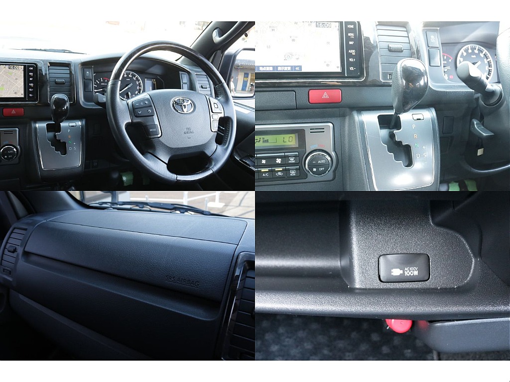 助手席エアバック、ＡＣ１００Ｖ電源装備！！