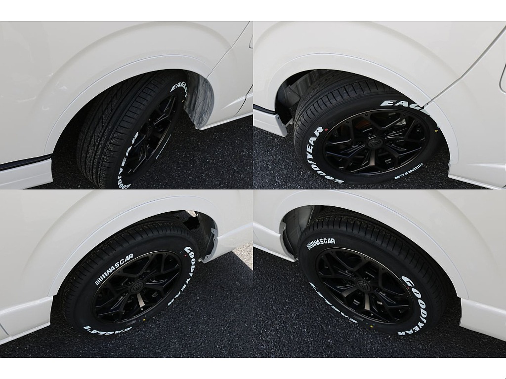 新品オリジナルオーバーフエンダー装着済み！！