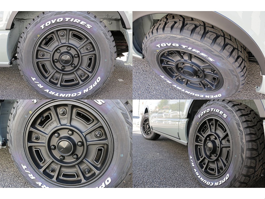 オープンカントリー１６インチタイヤ装備！！