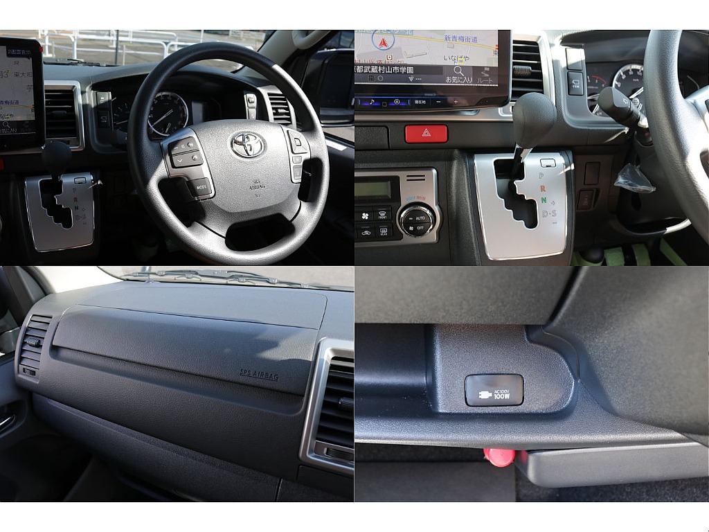 助手席エアバック、ＡＣ１００Ｖ電源装備！！