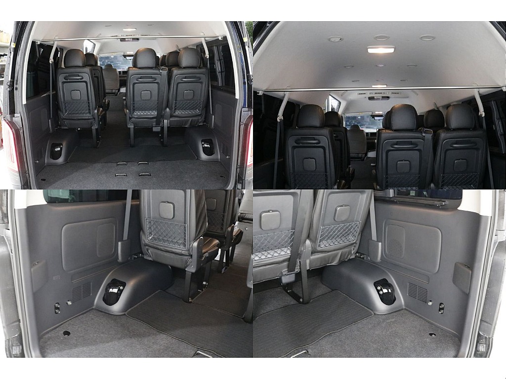 最後部シート外してあるので荷物を積むのに最適です！！