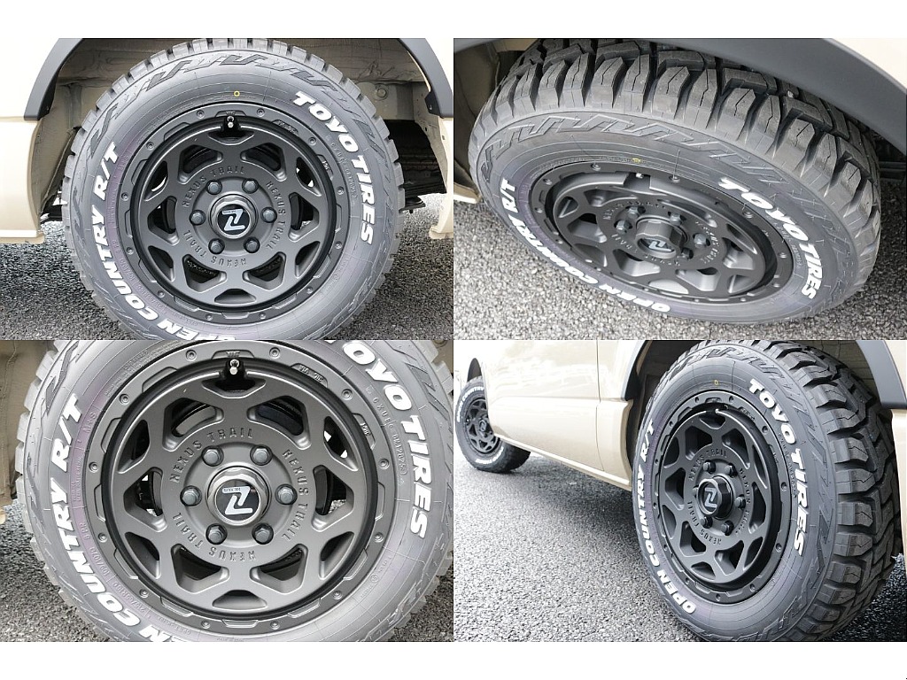 新品オープンカントリー１６インチタイヤ装備！！