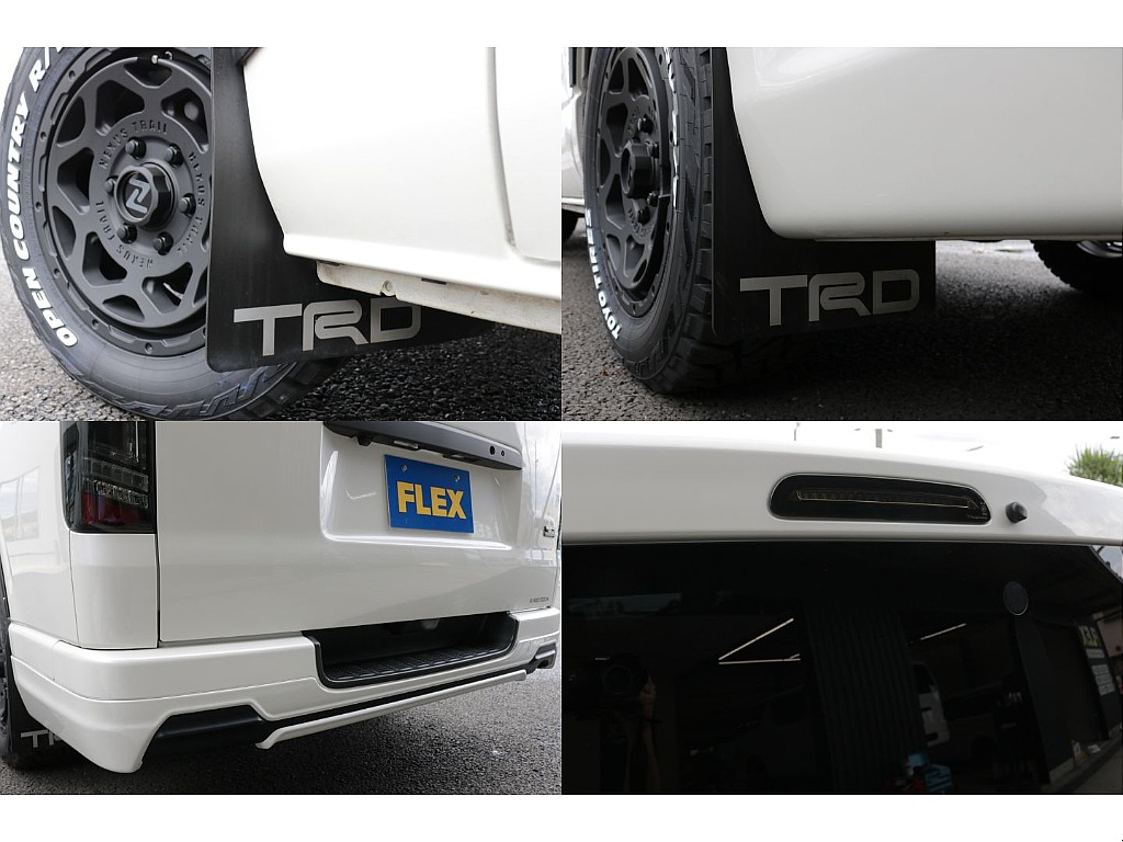 ＴＲＤマッドガード、ＴＲＤリアスポイラー装着済み！！