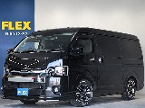 ３１年式ハイエースワゴンＧＬシートアレンジＲ１トリプルナビパッケージ入庫！バルベロ１７インチアルミ２インチローダウンオリジナルスポイラーオリジナルボンネットオリジナルオーバーフェンダー装着済み！！