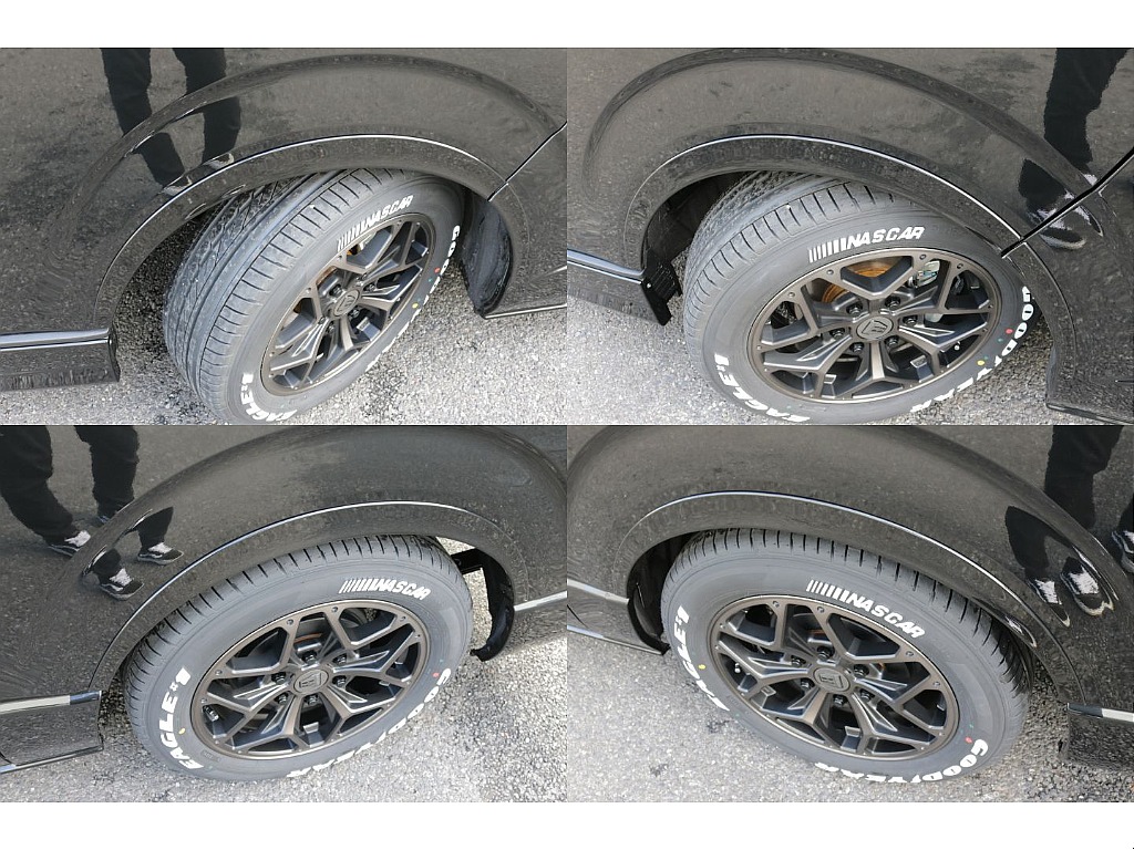 オリジナルオーバーフェンダー装着済み！！