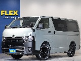 令和7年式ハイエースVアースカラーパッケージブラックエディション完成オリジナルフロントバンパーオリジナル16インチアルミオリジナルオーバーフェンダーオリジナルLEDテールライトアルパイン11インチナビ