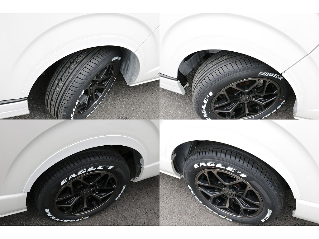 新品オリジナルオーバーフェンダー装着済み！！