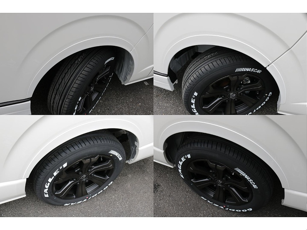 新品オリジナルオーバーフェンダー装着済み！！