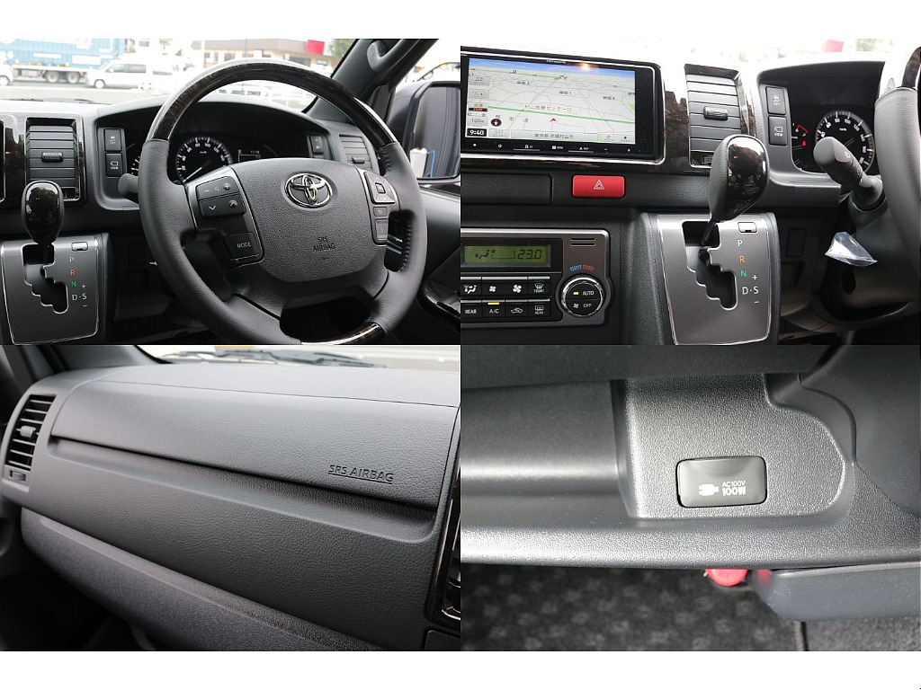 助手席エアバック、ＡＣ１００Ｖ電源装備！！