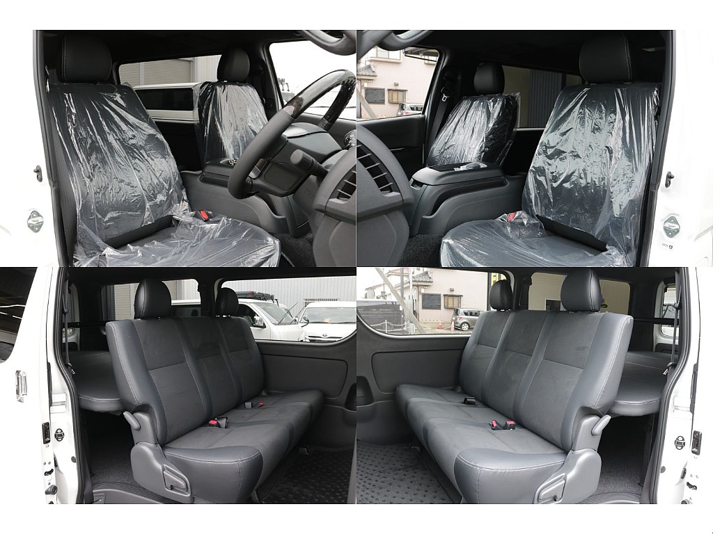 ダークプライムⅡ専用のハーフレザー調シート装備！！