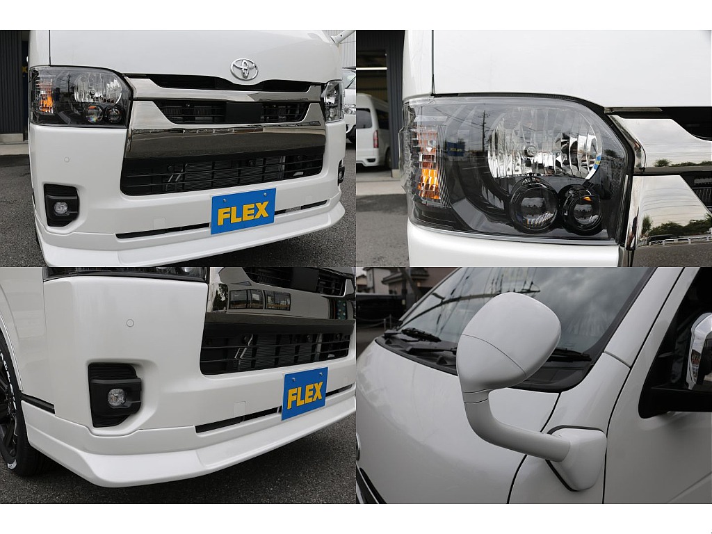 インナーブラックライト加工、オリジナルスポイラー装着済み！！