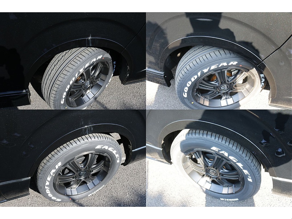 オリジナルオーバーフェンダー装着済み！！