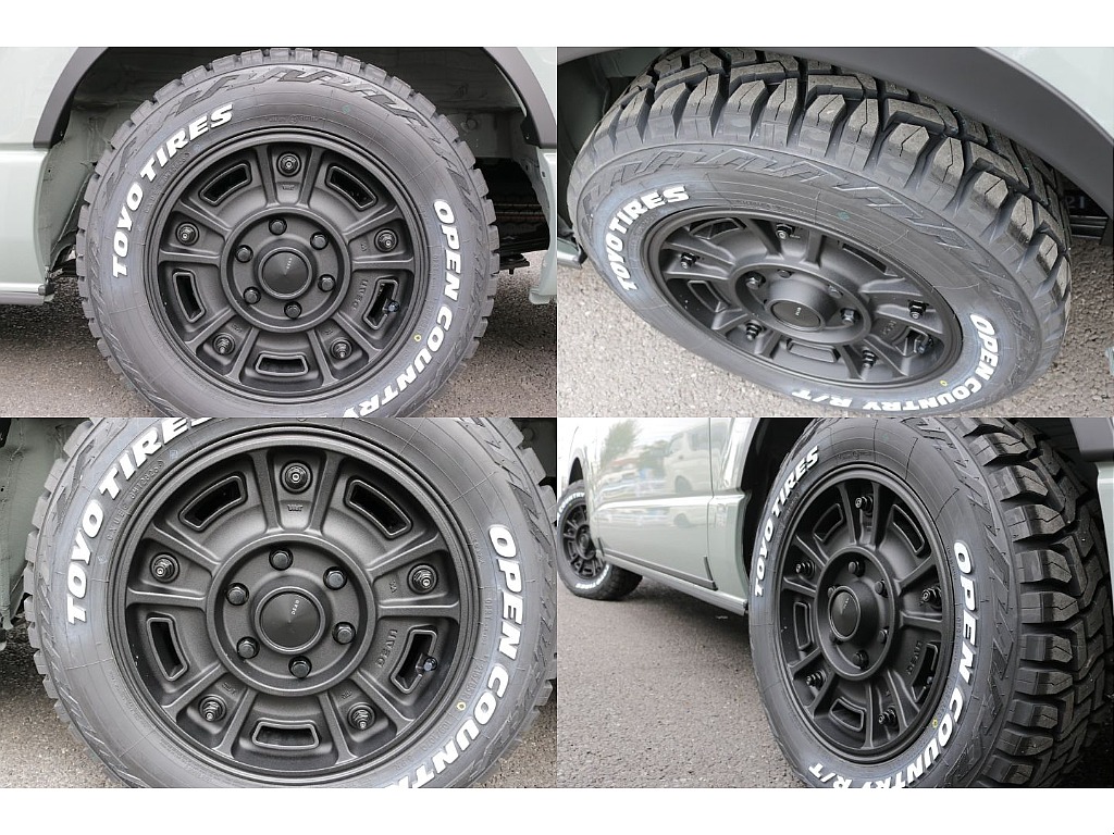 新品TOYOオープンカントリー１６インチタイヤ装備！！