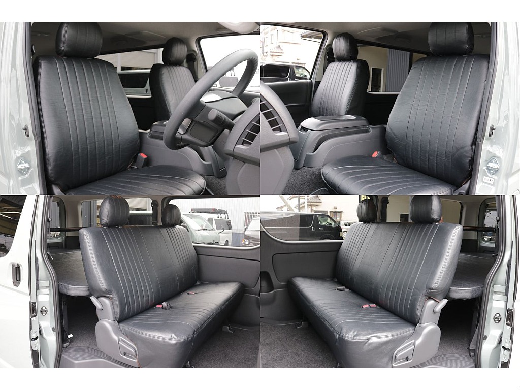 新品オリジナルクラシックシートカバーブラック装着済み！！