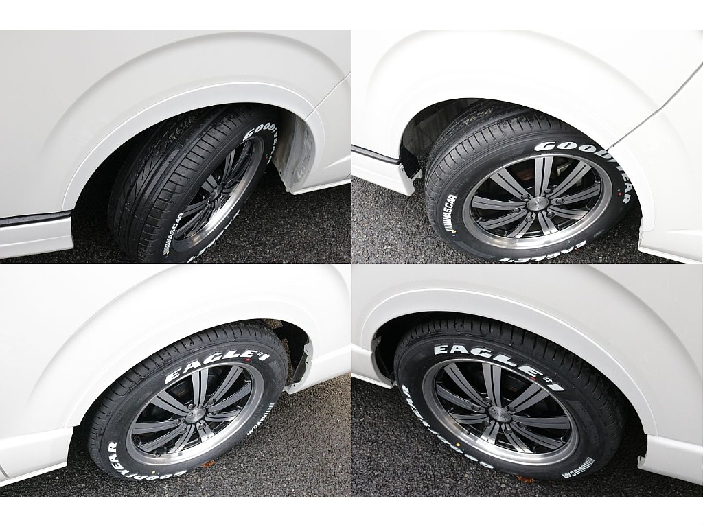 新品オリジナルオーバーフェンダー装着済み！！