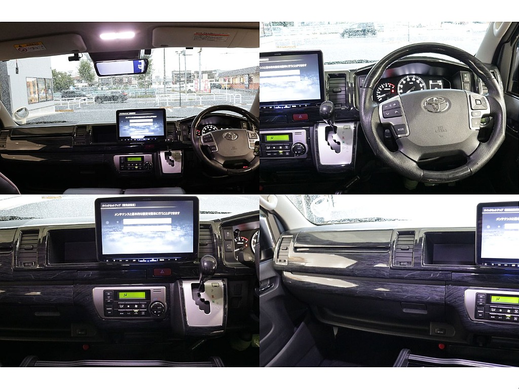 社外黒木目インテリアパネルＫＩＴ、コンビハンドル、シフトノブ装備！！