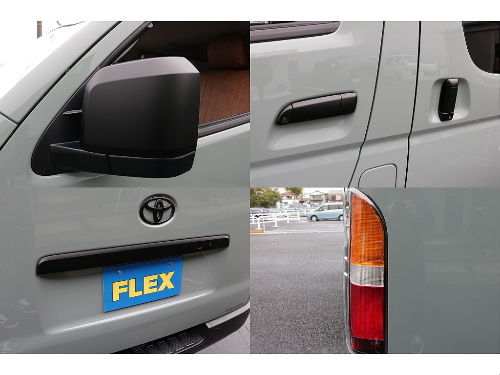 ドアミラー、各所ドアノブマッドブラック塗装済み！！