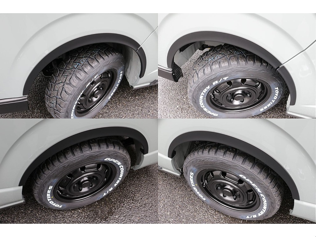 オリジナルオーバーフェンダー装着済み！！