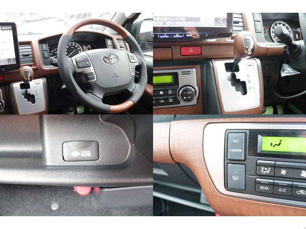 ＡＣ１００Ｖ電源、ＨＤＭＩソケット増設済み！！