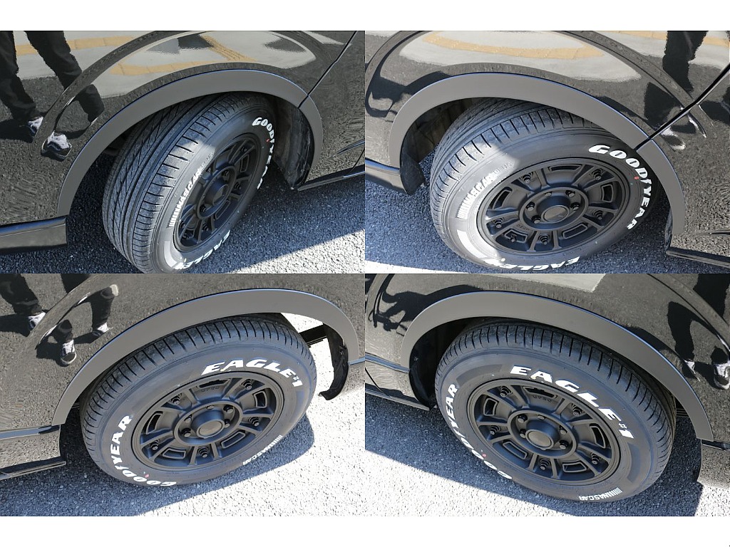 オリジナルオーバーフェンダー装着済み！！