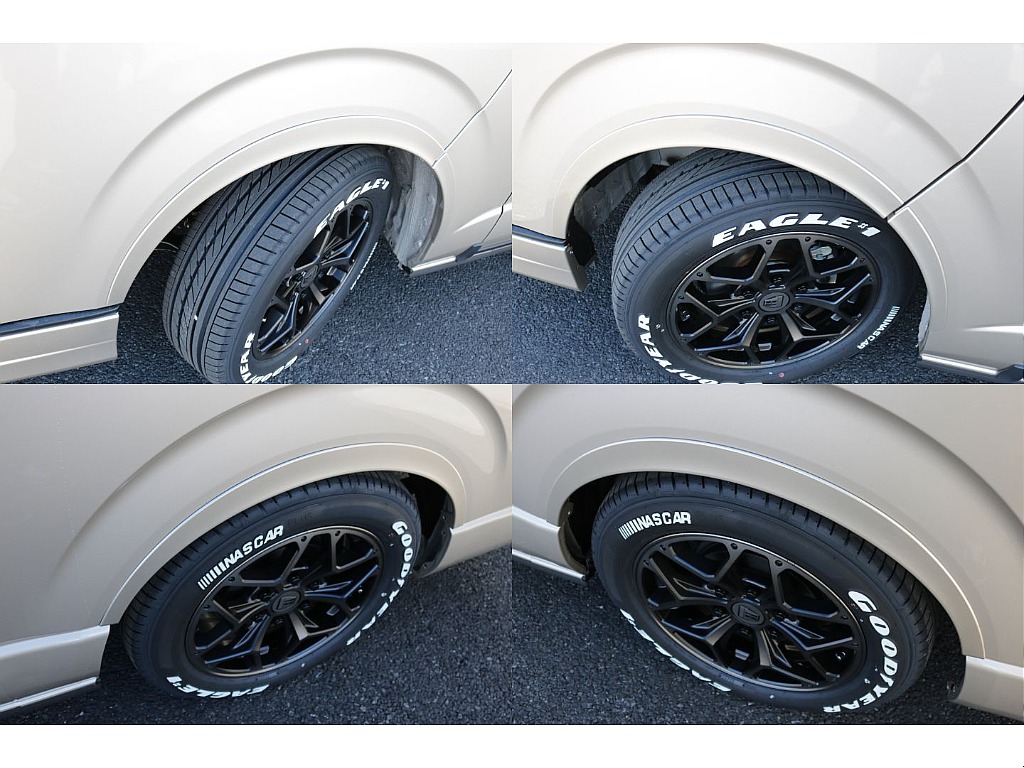 オリジナルオーバーフェンダー装着済み！！