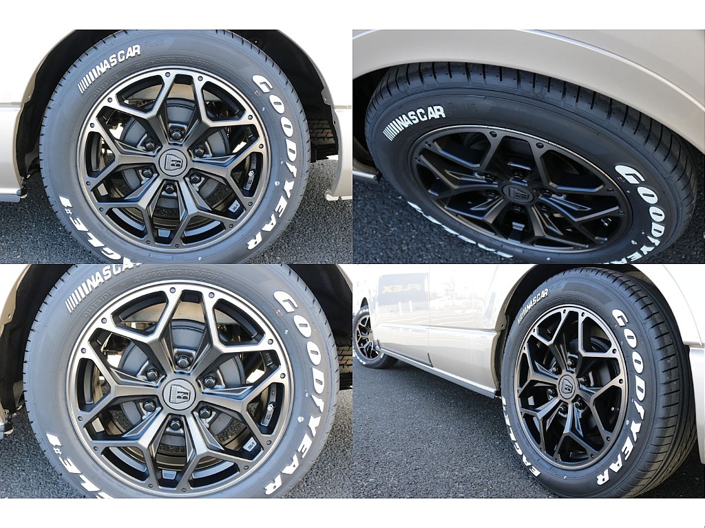 オリジナルバルベロスタイリングヘックス１７インチアルミ装備！！