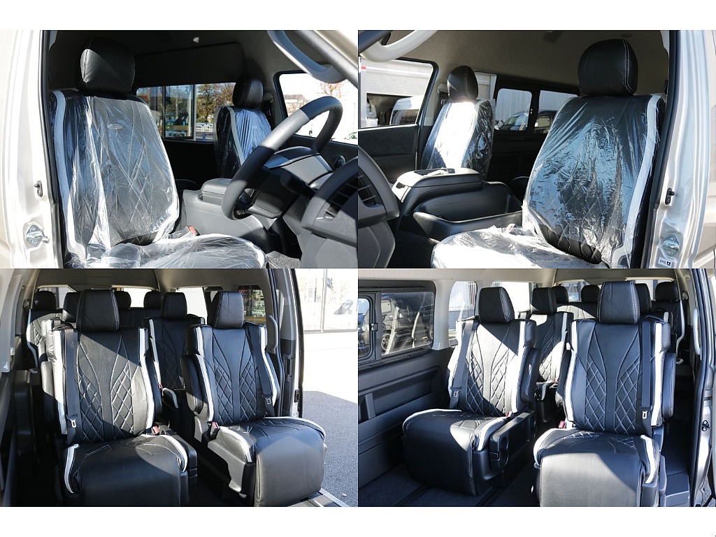 オリジナルダイヤ柄シートカバー装着済み！！