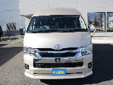 新車ハイエースワゴンファインテックツアラー２７００ガソリン４WDカスタム車両入庫！オリジナルフロントスポイラーオリジナルオーバーフェンダーオリジナルＬＥＤテールライトオリジナル１７インチアルミ装備！！