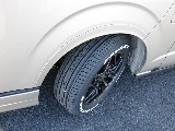 新車ハイエースワゴンファインテックツアラー２７００ガソリン４WDカスタム車両入庫！オリジナルフロントスポイラーオリジナルオーバーフェンダーオリジナルＬＥＤテールライトオリジナル１７インチアルミ装備！！